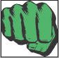 green fist