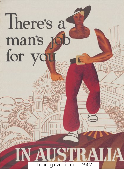 immigration poster 1947 III